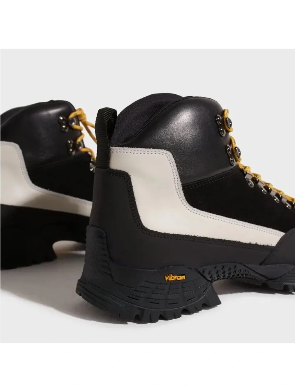 J. Linderberg Hiker High Boots in Black, Size 42 New in Box